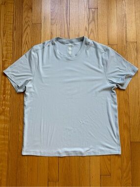 Ten Thousand Men’s Performance Short Sleeve T-Shirt Large Light Gray Solid